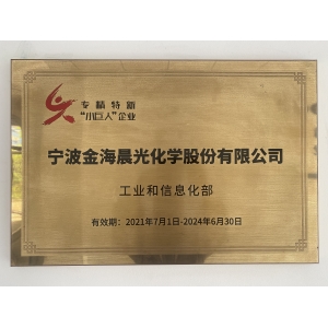 专精特新“小巨人”企业